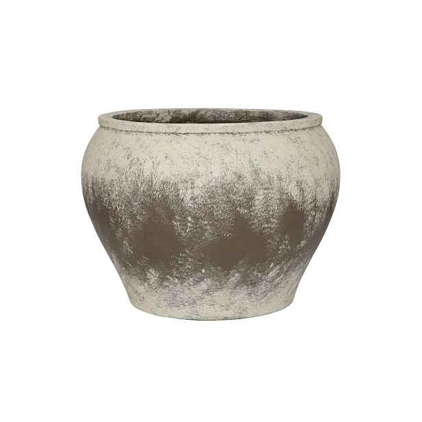 Pottery Pots Květináč Nendo, barva kouřově hnědá, vel. XL - ø 60 cm | v. 45 cm - PotteryPots