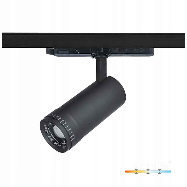 Reflektor Nextrack Vision Led 30W 3CCT 30-60° černý 3-fázový Kobi