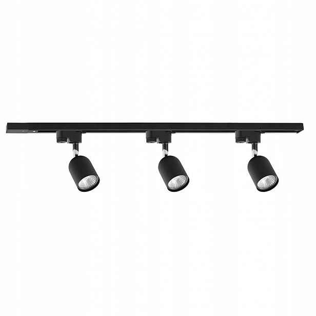 Spotový reflektor Metal Černý 3-bodový GU10 Nastavitelný Tk Lighting