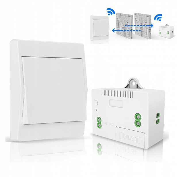 Bezdrátový spínač světla Rf 433 MHz, nástěnný vysílač