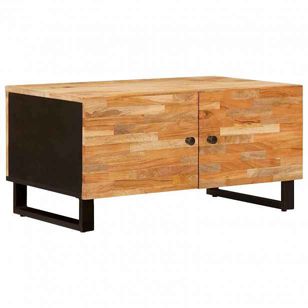 vidaXL Konferenční stolek Hnědá 80 x 50 x 40 cm Masivní mangové dřevo