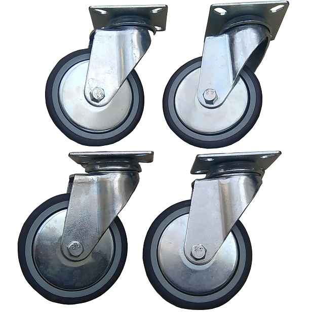 Kolečko kolečka 100 mm 320 kg, sada 4 ks