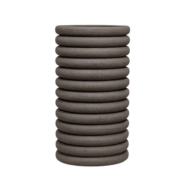 Pottery Pots Květináč Milo High, barva hnědá, více velikostí - PotteryPots Velikost: L - ø 29,5 cm | v. 53 cm