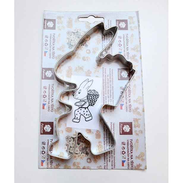 vykr. 0551 Zajíc s nůší, 14,5cm /b.SKIN/