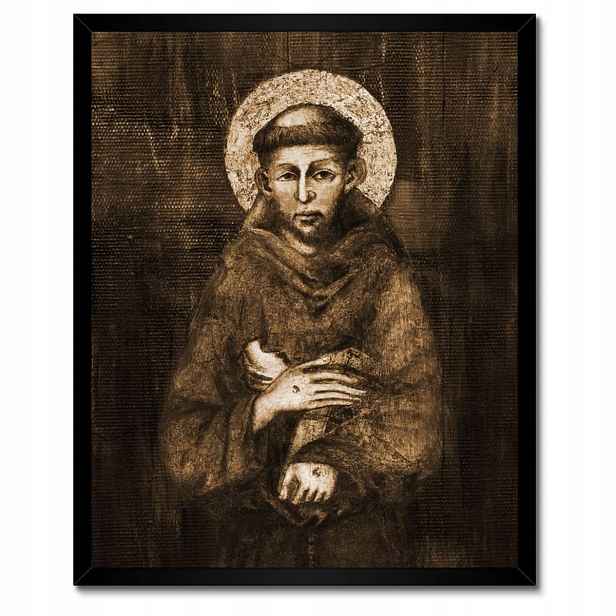Plakáty v rámu 40x50 Svatý František z Assisi