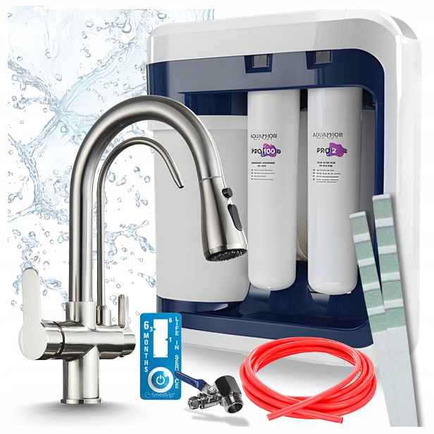 Kuchyňský Kohout Vytahovací Sprcha Filtr Aquaphor RO202S Pro Reverzní Osmóza