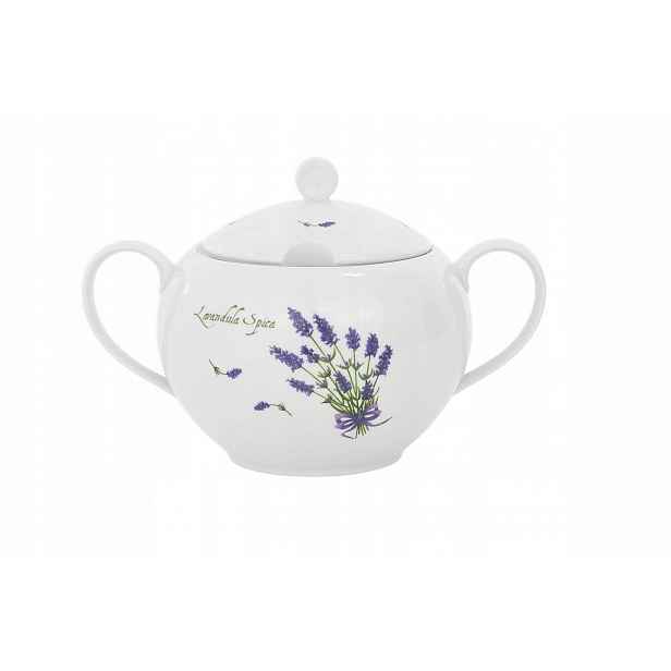 Lubiana Venus Polévková váza 2,7 l s porcelánovým víkem pro vývar Lawenda