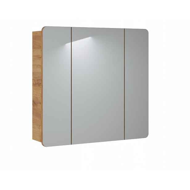 Szafka łazienkowa 80 cm z lustrem Aruba