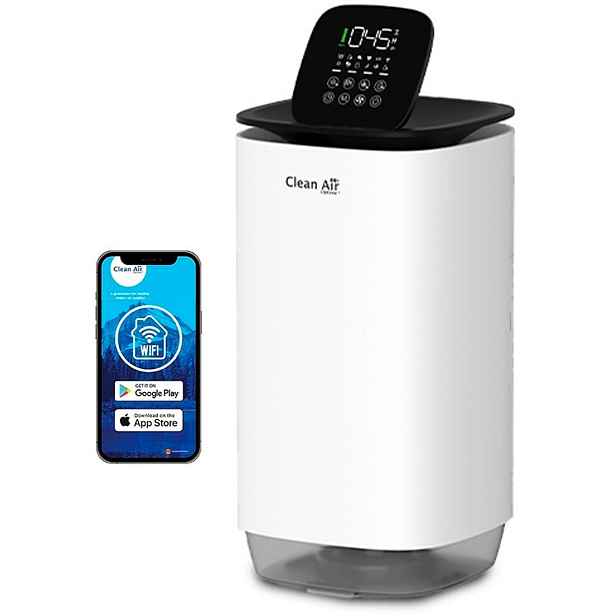 Zvlhčovač a čistička vzduchu Clean Air Optima CA-808 Smart, vrchní plnění