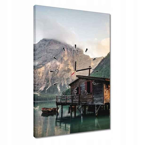 Hodiny 40x60 Horský přístav