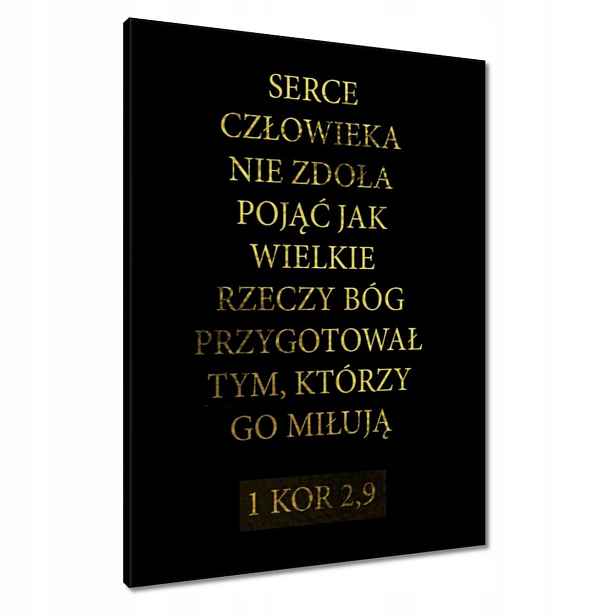 Obrazy 60x80 Bible Svaté citáty