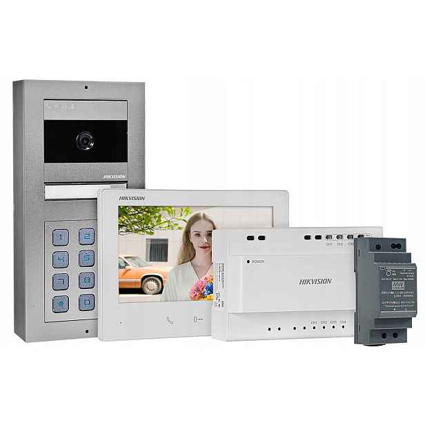 DS-KIS704EY-ACW2 Hikvision 2vodičový WiFi video interkom