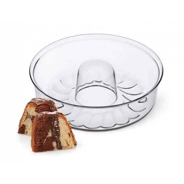 Simax skleněná forma na bábovku s trnem frnakfurtský kruh 26 cm, 2 litry