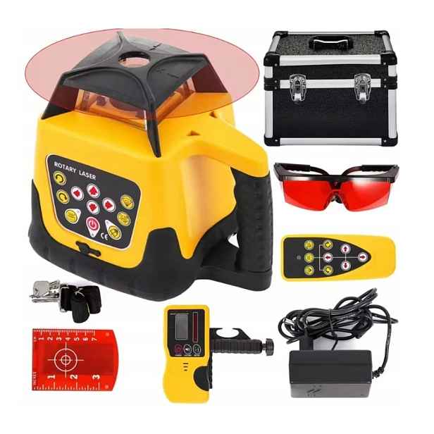 Laserový Nivelator IP54 360° 500 m