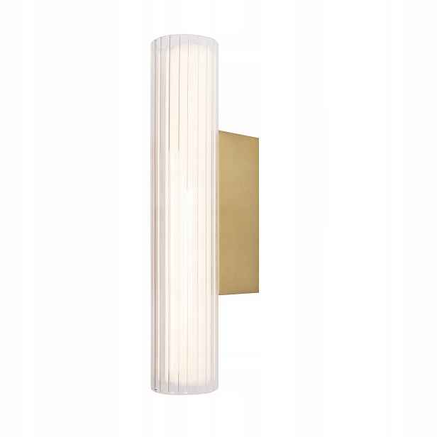 Nástěnná koupelnová lampa Fayette Zlatá Led 6 W IP44 MaxLight