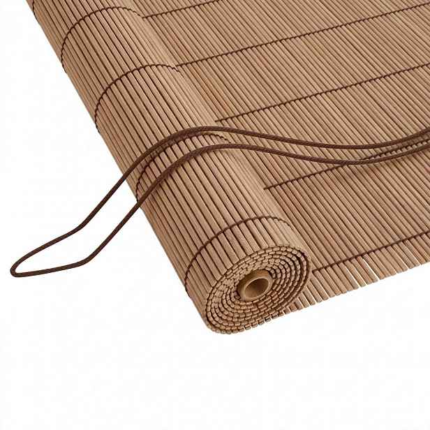 vidaXL Roleta Hnědá 50 x 160 cm Bambus