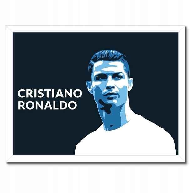 Plakáty v rámu 40x30 Cristiano Ronaldo Fotbalista