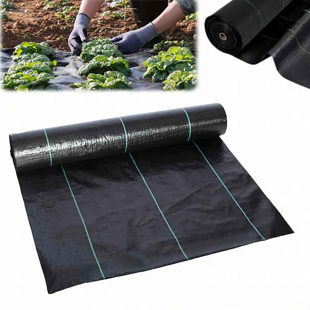 Agrotkanina 90G Na Plevel Uv Silná Černá Silná 2x25 m