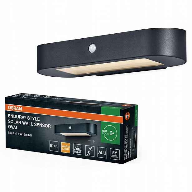 Endura Style Solar Oval Wall S