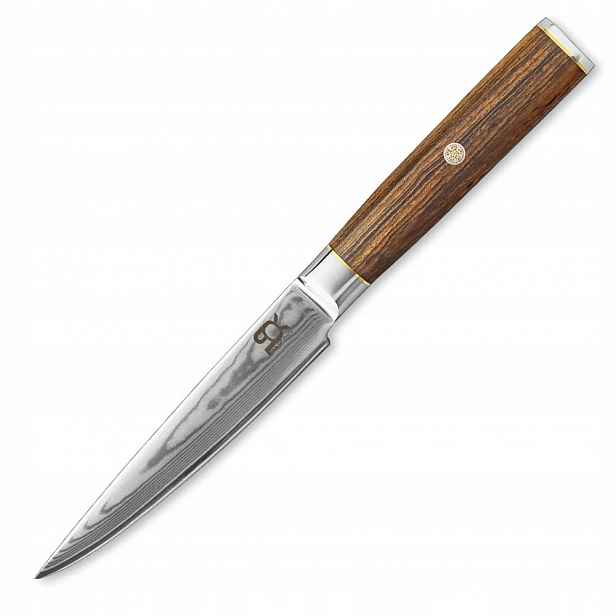 Nůž univerzální Utility 128 mm Sok Cocobolo White Damascus