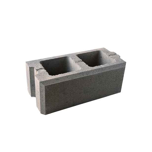 Tvárnice plotová DITON VISO průběžná přírodní 200×400×150 mm