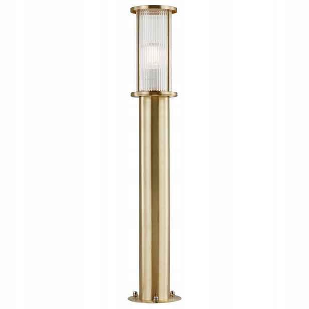 Zahradní sloupek Lampa Svítidlo Mosaz E27 IP54 80 cm Linton Nordlux Nordlux