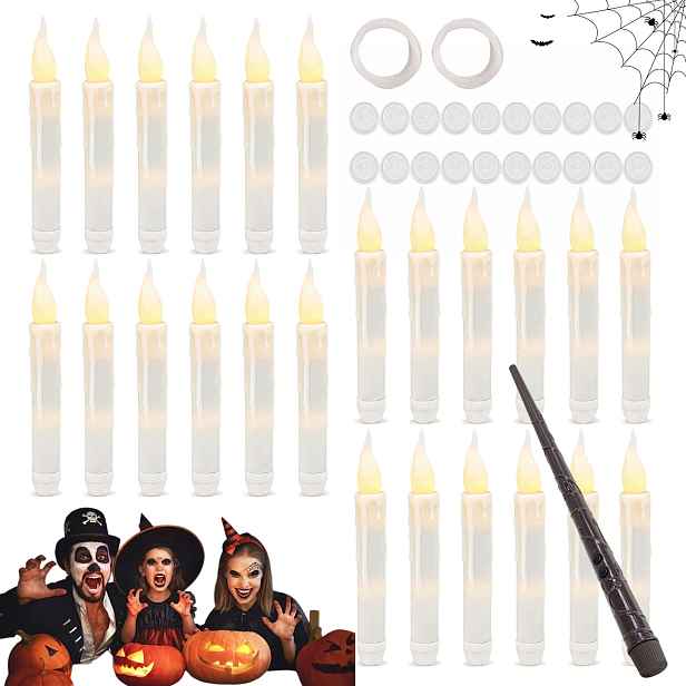 Závěsná Led svíčka Magic Wand, 24 kusů, na Halloween