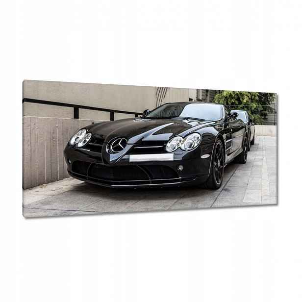 Obrazy 115x55 Černý sportovní Mercedes