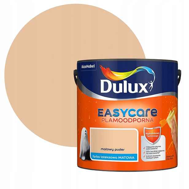 Dulux Easycare Barva Odolná Proti Skvrnám Matný pudr 2,5L