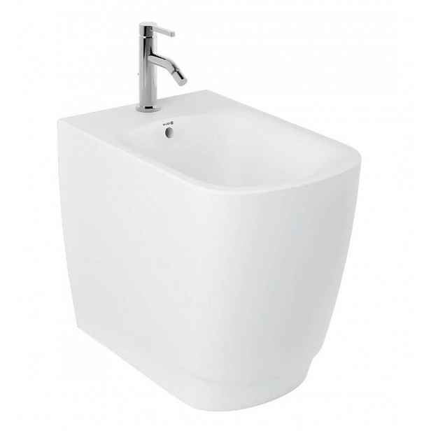Kludi Resa S - Stojící bidet, otvor pro baterii, matná bílá 27BIB0153