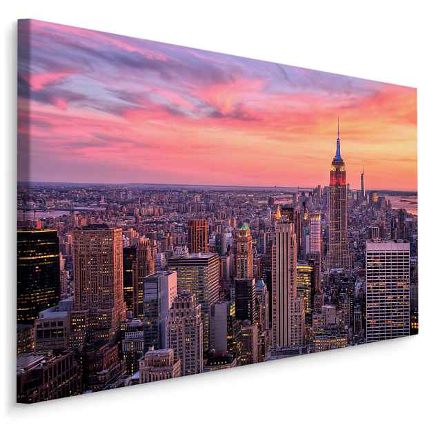 Plátno Panorama Města New York IV. Varianta: 40x30