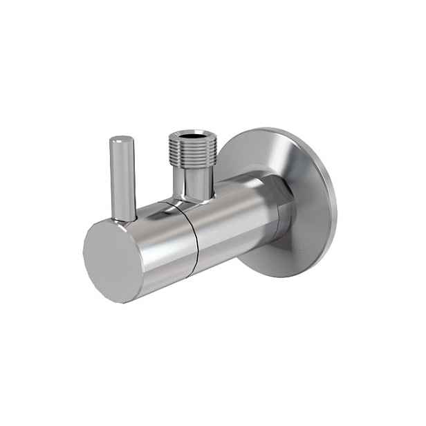 Ventil rohový s keramickým vrškem 1/2"x 1/2", Chrom RV0212, RAV Slezák