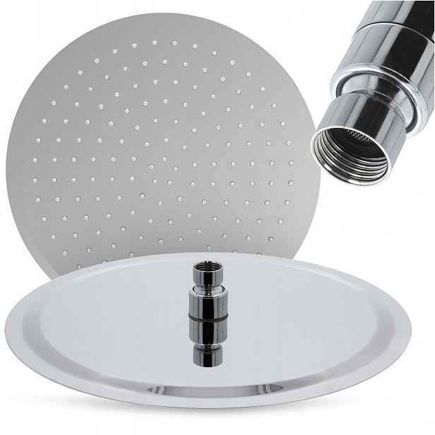 Dešťová sprcha Ultra Slim chrom kulatá