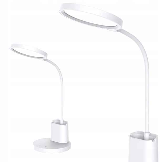 Stolní lampa s proměnlivou barvou světla Scuola White 5W Led bílá Milagro
