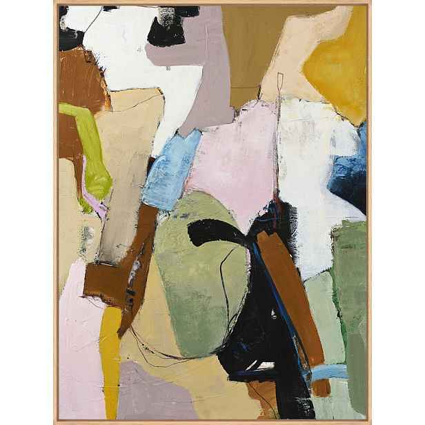 Tištěný/s ručně malovanými prvky obraz s rámem/na plátně 93x117 cm Out Of Ordinary – Malerifabrikken