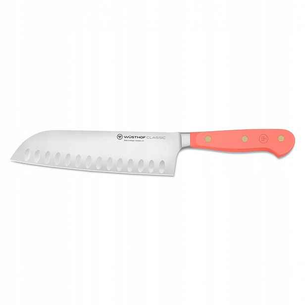 Wüsthof Classic Colour nůž Santoku 17 cm, broskvový