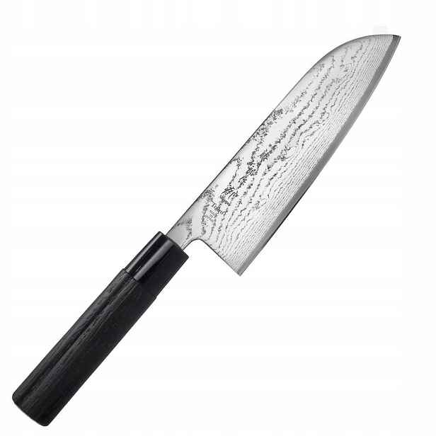 Tojiro Shippu Black VG-10 Japonský Nůž Santoku na Zeleniny 16,5 cm