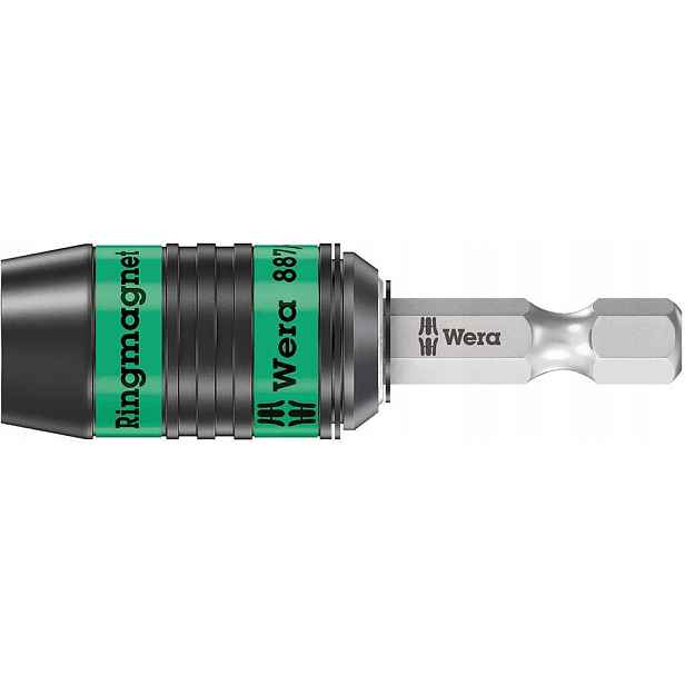 Držák bitů 887/4RR s prstencovým magnetem, držák 1/4" Wera