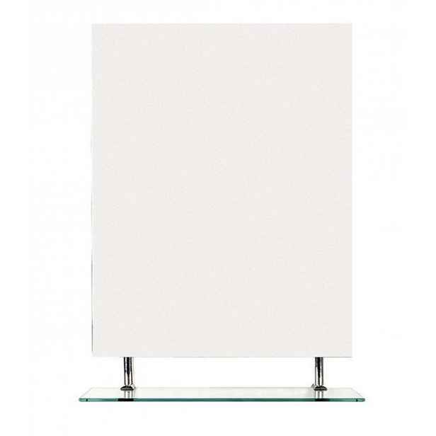 Sapho Wega - Zrcadlo 70x80 cm, s policí 60092-7