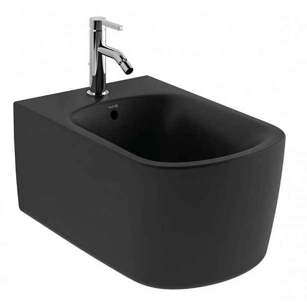 Kludi Resa S - Závěsný bidet, otvor pro baterii, matná černá 27BIW0139