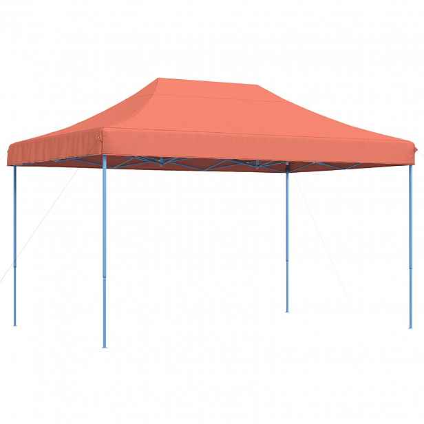 vidaXL Party Stan 292 x 440 x 315 cm Cihlová Oxford látka