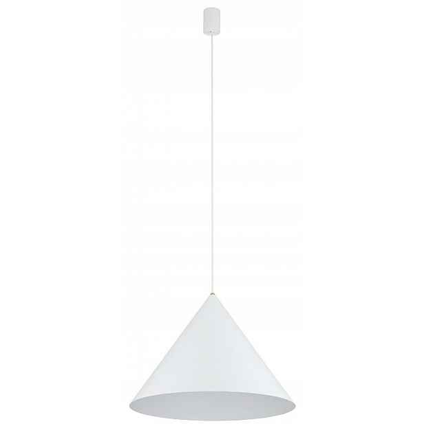 Závěsná lampa Zenith L Bílá 1xGU10 ES111 50 cm Stropní Svítidlo Pokoj Obývací pokoj