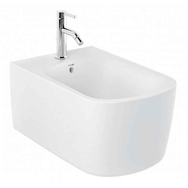 Kludi Resa S - Závěsný bidet, otvor pro baterii, matná bílá 27BIW0153