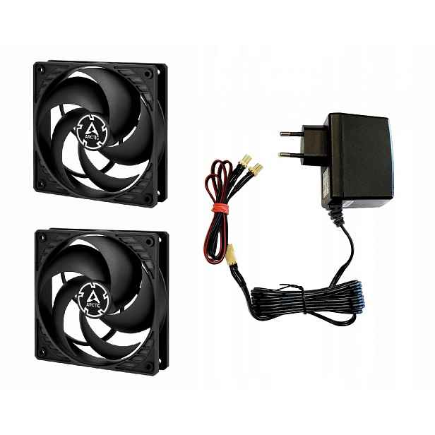 Tiché ventilátory pro větrání skleněné vitríny s rostlinami apod.