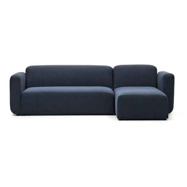 Tmavě modrá rohová pohovka (variabilní) Neom – Kave Home