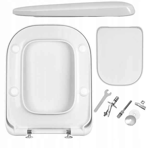 Wc sedátko pro Roca Gap s pomalým sklápěním Slim originál Hamberger