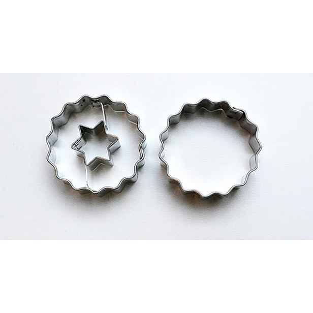 vykr. 0867 Kol.vroub.malá, 3,8cm, 2ks /b.SKIN