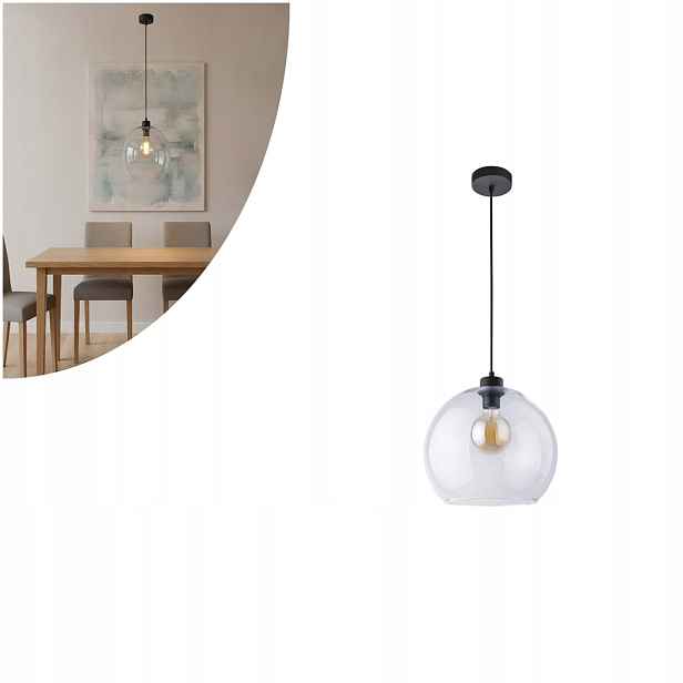 Černá závěsná lampa Cubus s nastavitelnou výškou, moderní Tk Lighting