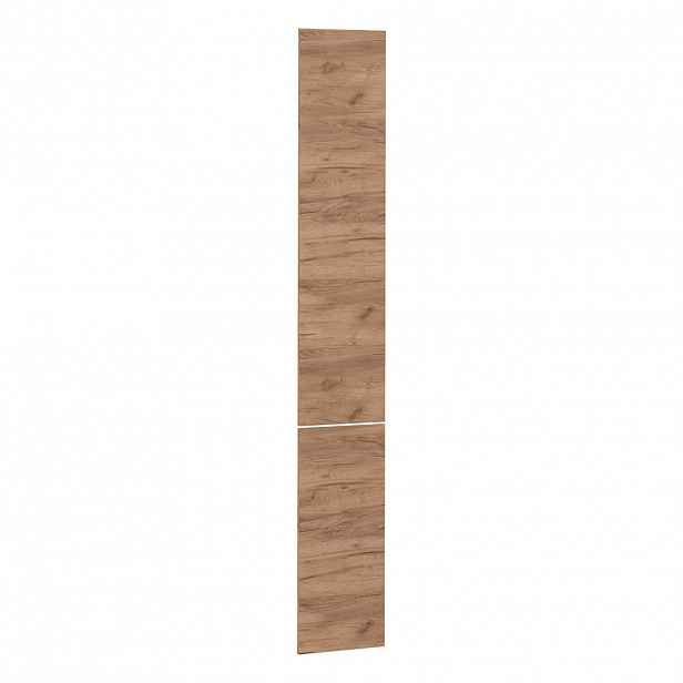 Vicco KUCHYŇSKÁ DVÍŘKA R-Line Zlatý mocný dub 29.6 x 196 cm nábytková čela pro vysokou výsuvnou skříň