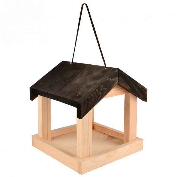 Dřevěné zásvěsné krmítko pro ptactvo Esschert Design
